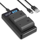 Carregador-Duplo-USB-para-Bateria-Sony-NP-FZ100--Bivolt- Carregador-Duplo-USB-para-Bateria-Sony-NP-FZ100--Bivolt-