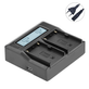 Carregador-Duplo-Rapido-LCD-para-Baterias-Sony-BP-U-Serie--Bivolt- Carregador-Duplo-Rapido-LCD-para-Baterias-Sony-BP-U-Serie--Bivolt-
