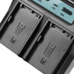 Carregador-Duplo-Rapido-LCD-para-Baterias-Sony-BP-U-Serie--Bivolt-