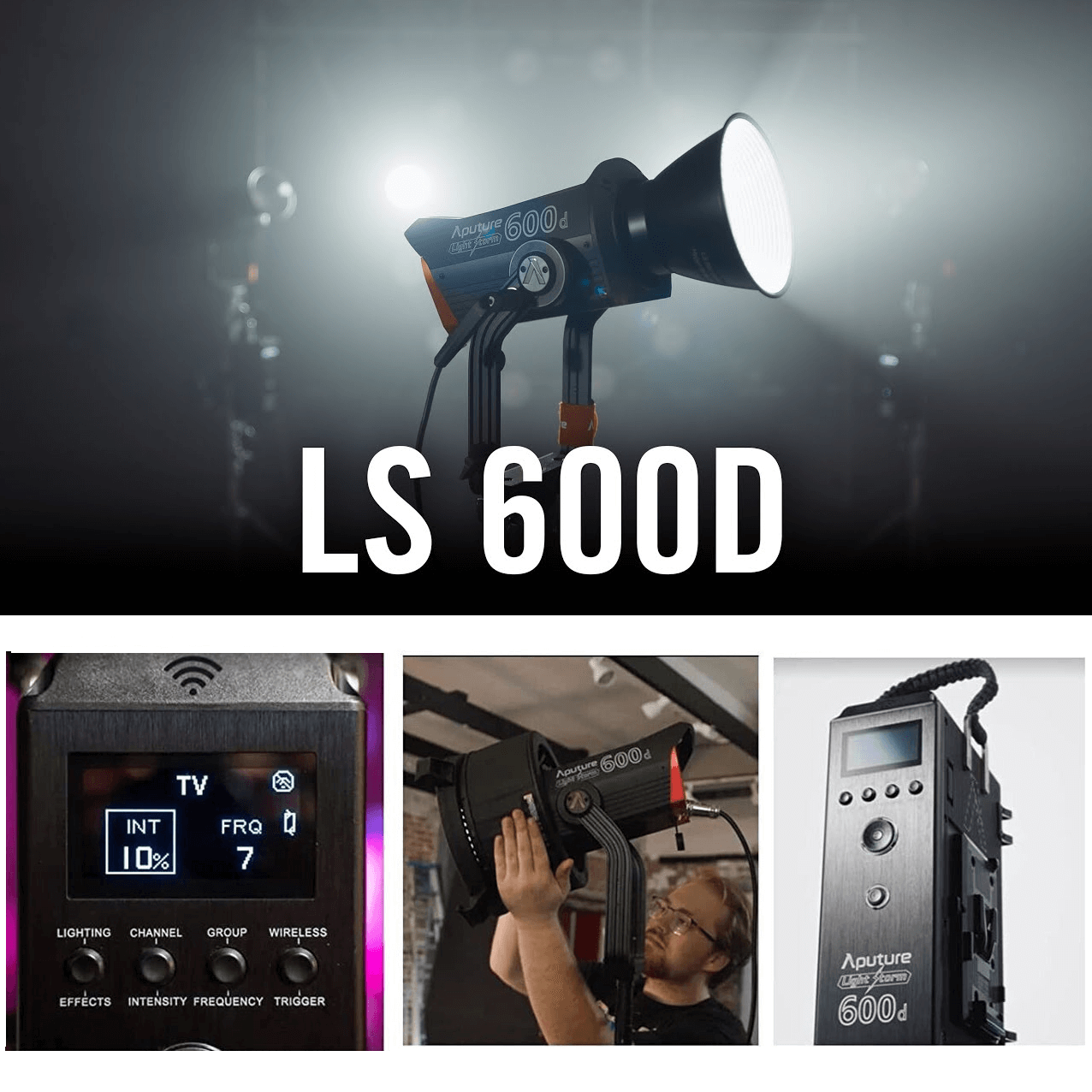 Aputure LS 600d Daylight LED - eMania Foto e Video