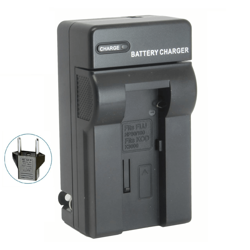 Carregador-FNP-80-para-Baterias-FujiFilm-NP-80 Carregador-FNP-80-para-Baterias-FujiFilm-NP-80