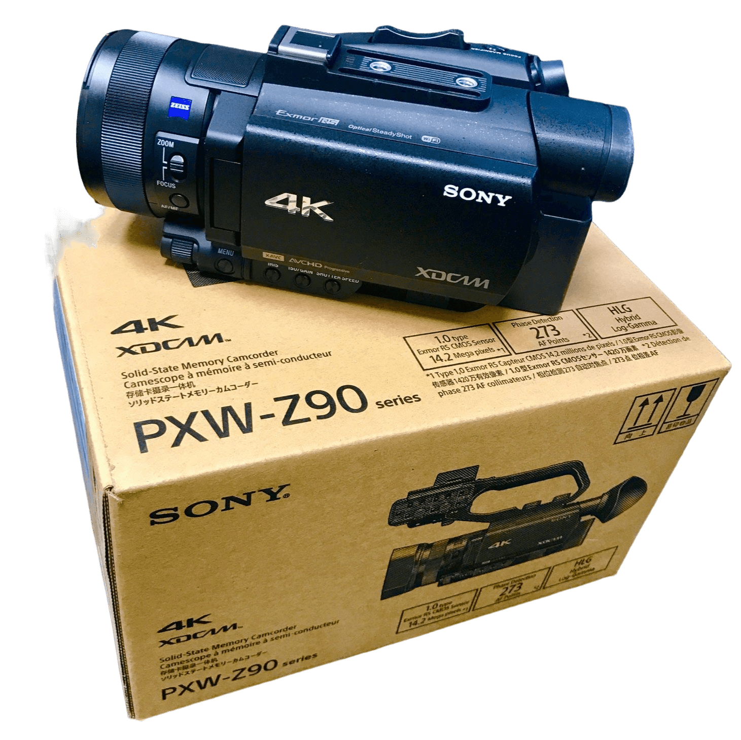 Filmadora Sony PXW-Z90 4K HDR XDCAM - eMania Foto e Video