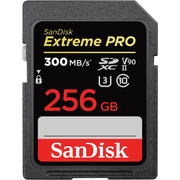 Cartao-SDXC-256Gb-SanDisk-Extreme-Pro-300Mb-s-8K-UHS-II---V90---U3---Classe-10