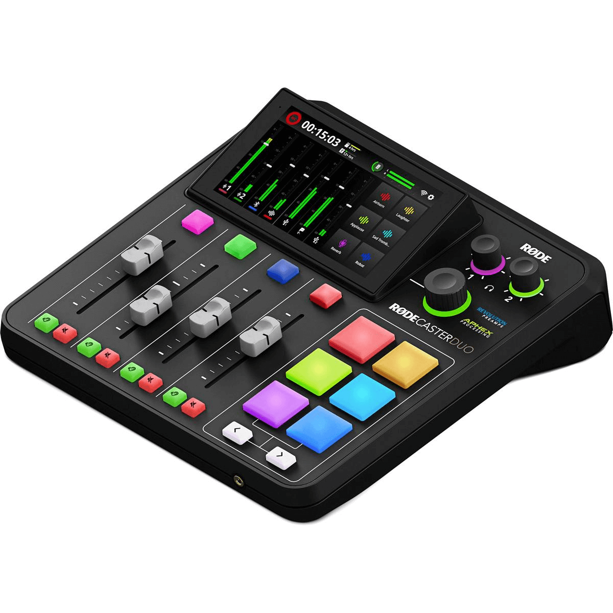 Estúdio de Produção Rode RODECaster Duo Áudio Integrado Podcasting