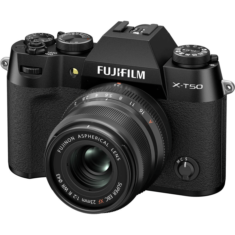 FujiFilm X-T50 Mirrorless Preta - WorldView