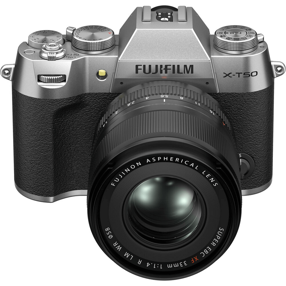 FUJIFILM X-T50 本体 シルバー XF23mmF2.8 R WR FujiFilm X-T50 Mirrorless Prata - WorldView