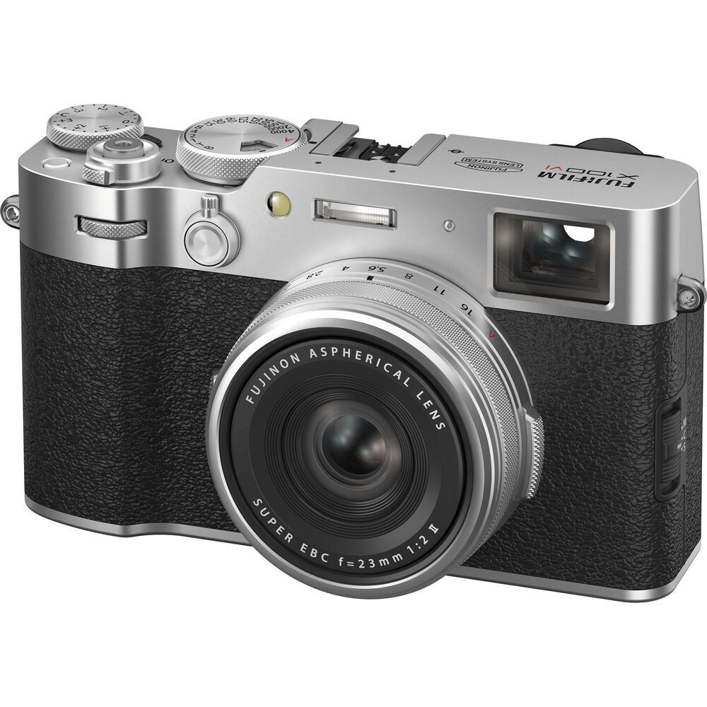 FujiFilm X100VI Lente 23mm Prata - WorldView