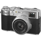 Camera-FujiFilm-X100VI-6.2K-40.2MP-Lente-23mm-f-2--Prata-