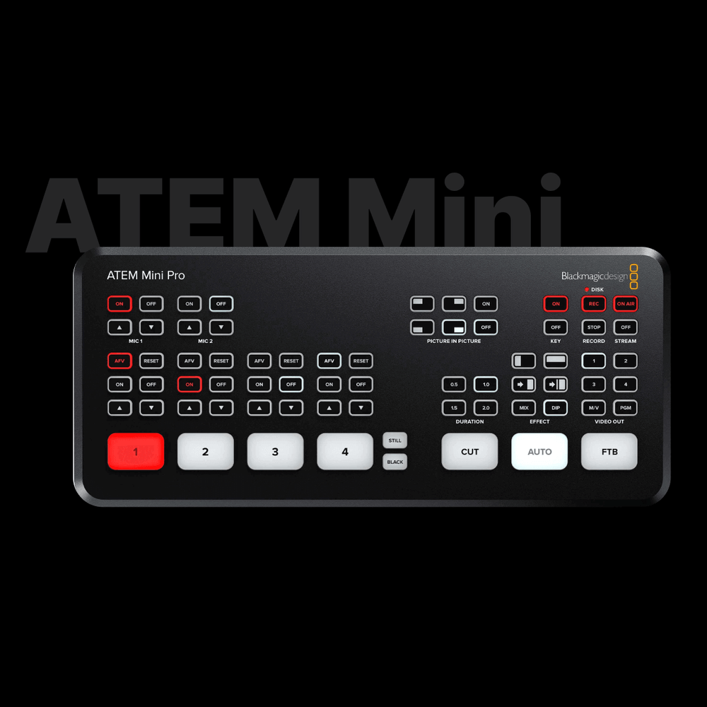 Switcher Blackmagic Design ATEM Mini Pro Stream - WorldView Switcher Blackmagic Design ATEM Mini Pro Stream - WorldView