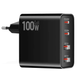 Carregador-Turbo-100w-GaN-4-em-1-Fast-Charge-2x-Usb-C-2x-Usb-A--Bivolt- Carregador-Turbo-100w-GaN-4-em-1-Fast-Charge-2x-Usb-C-2x-Usb-A--Bivolt-
