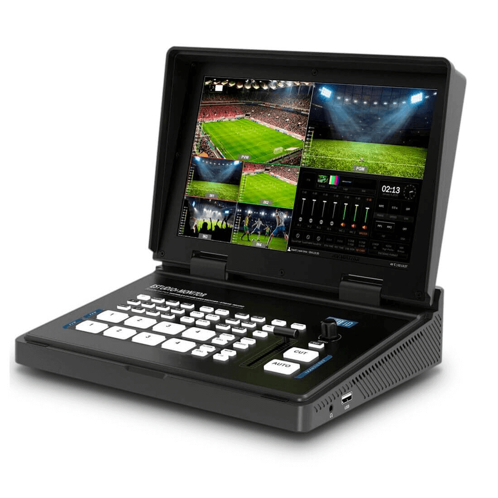 Switcher Monitor Portátil NeoiD Estudio 4+ - eMania Foto e Video