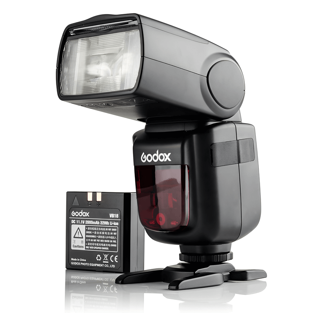 Flash-Godox-VING-V860IIC-TTL-para-Cameras-Canon--com-Bateria- Flash-Godox-VING-V860IIC-TTL-para-Cameras-Canon--com-Bateria-
