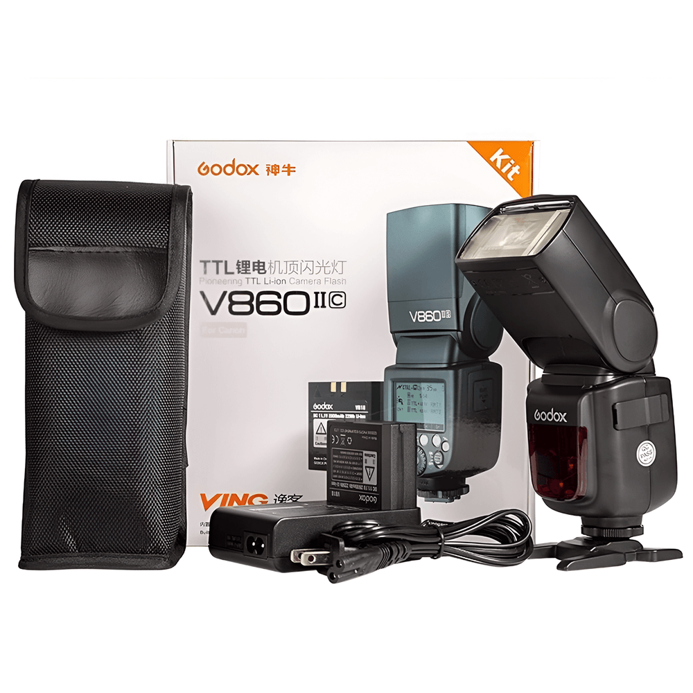 Flash Godox V860II C TTL Canon - WorldView