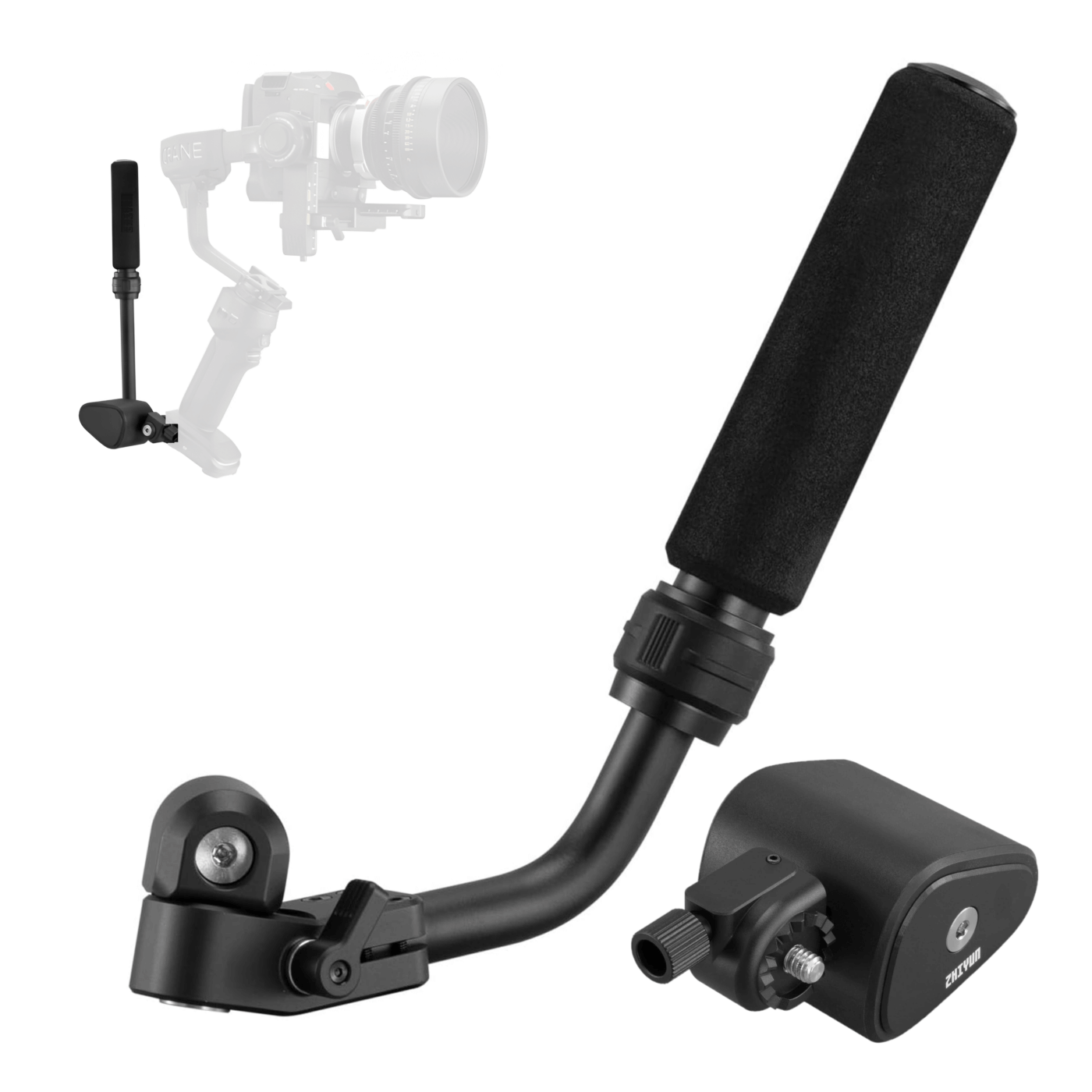 Handle Grip MasterMove Zhiyun EX1A10 - eMania Foto e Video
