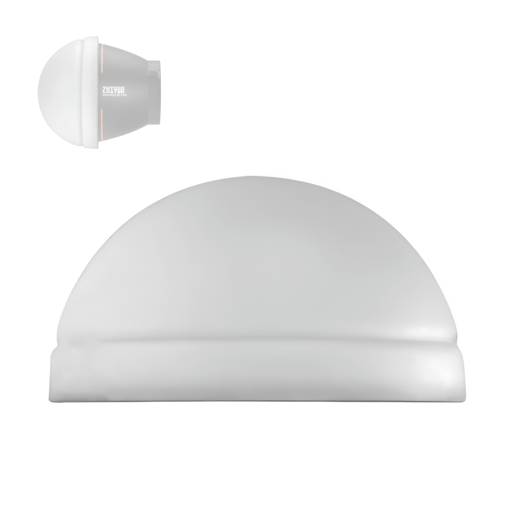 Difusor-de-Silicone-Zhiyun-JX01473-para-Mini-Refletor-ZY Difusor-de-Silicone-Zhiyun-JX01473-para-Mini-Refletor-ZY