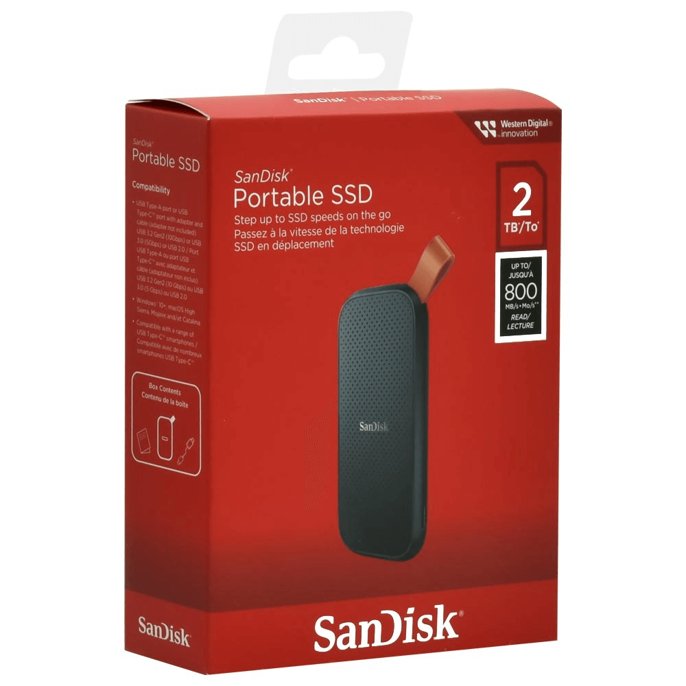 SanDisk SSD EXTERNO EXTREME 2TB, SDSSDE30-2T00-G25 | Amazon