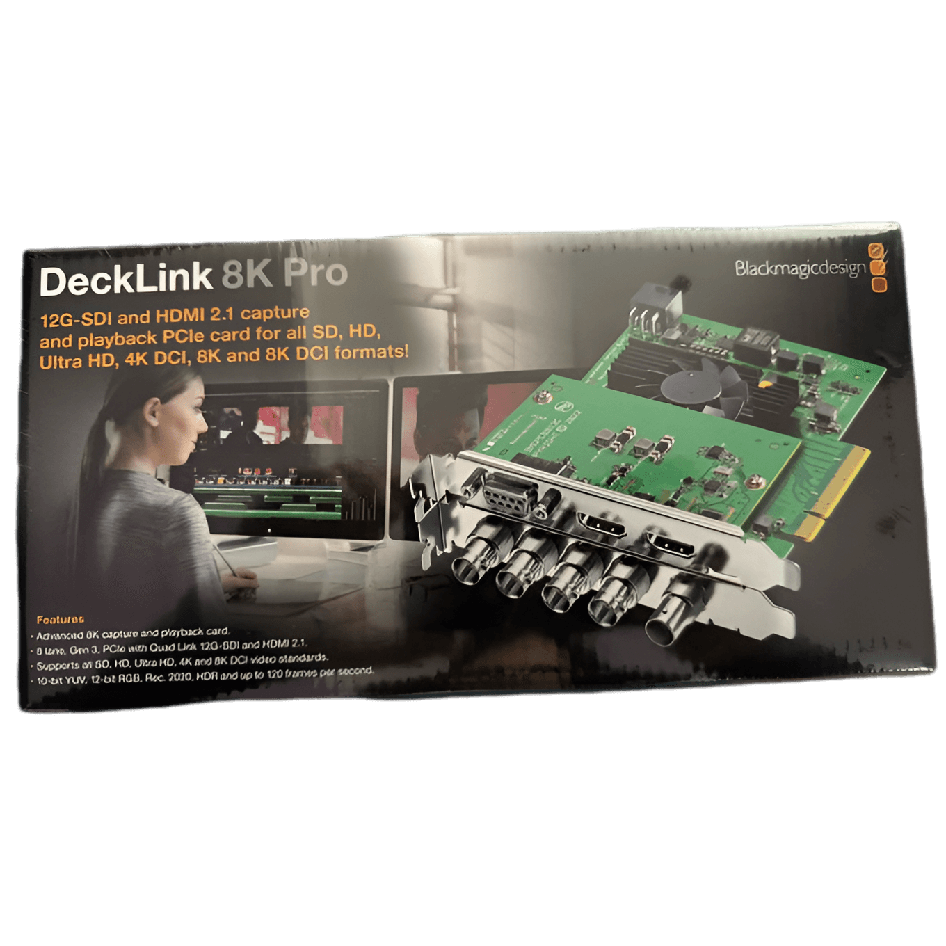 DeckLink 8K Pro G2 Blackmagic Design - eMania Foto e Video