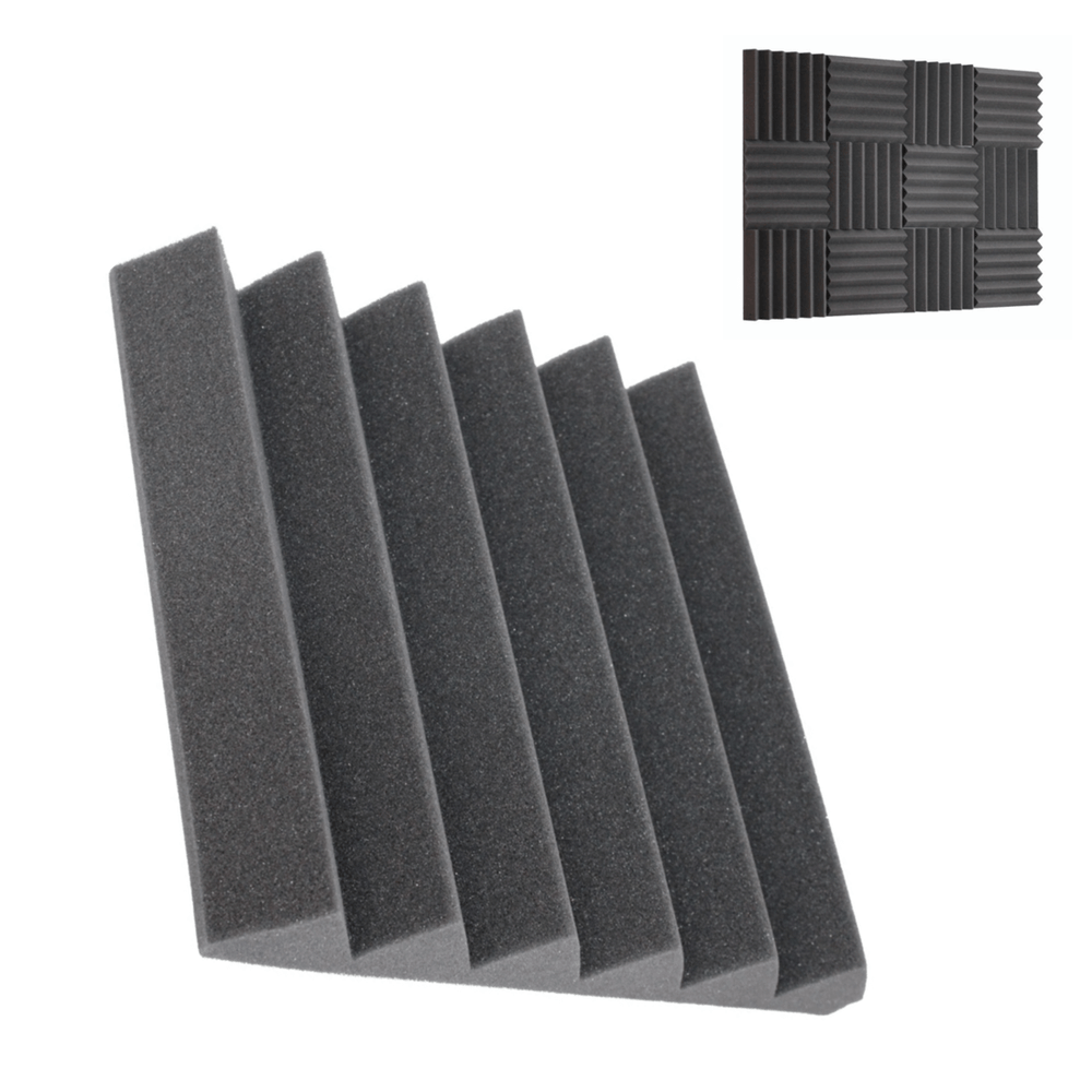 Espuma-Acustica-para-Estudio-30x30x5cm-Placa-Flat-Autoadesiva-Anti-Ruido--Cinza- Espuma-Acustica-para-Estudio-30x30x5cm-Placa-Flat-Autoadesiva-Anti-Ruido--Cinza-