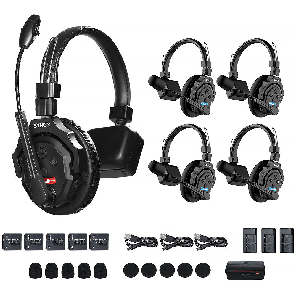 Sistema-Intercomunicacao-Synco-X-Talk-X5-Wireless-Full-Duplex-com-5x-Fones-Headsets Sistema-Intercomunicacao-Synco-X-Talk-X5-Wireless-Full-Duplex-com-5x-Fones-Headsets