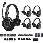 Sistema-Intercomunicacao-Synco-X-Talk-X5-Wireless-Full-Duplex-com-5x-Fones-Headsets