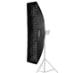 Softbox-Retangular-Godox-35x160cm-Bowens-com-Grade-Colmeia