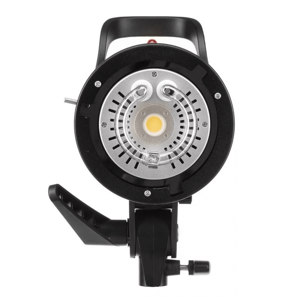Flashpoint BLAZ 200-V 200Ws R2 Studio Monolight Strobe Flash With 10W LED Modeling Lamp, Bowens Mount Outdoor Strobe Light For