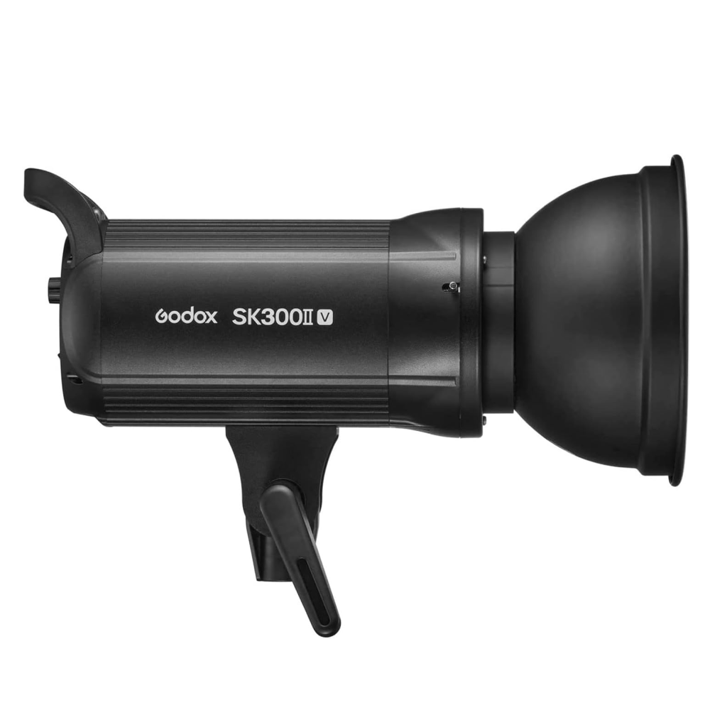 Flashpoint BLAZ 200-V 200Ws R2 Studio Monolight Strobe Flash With 10W LED Modeling Lamp, Bowens Mount Outdoor Strobe Light For