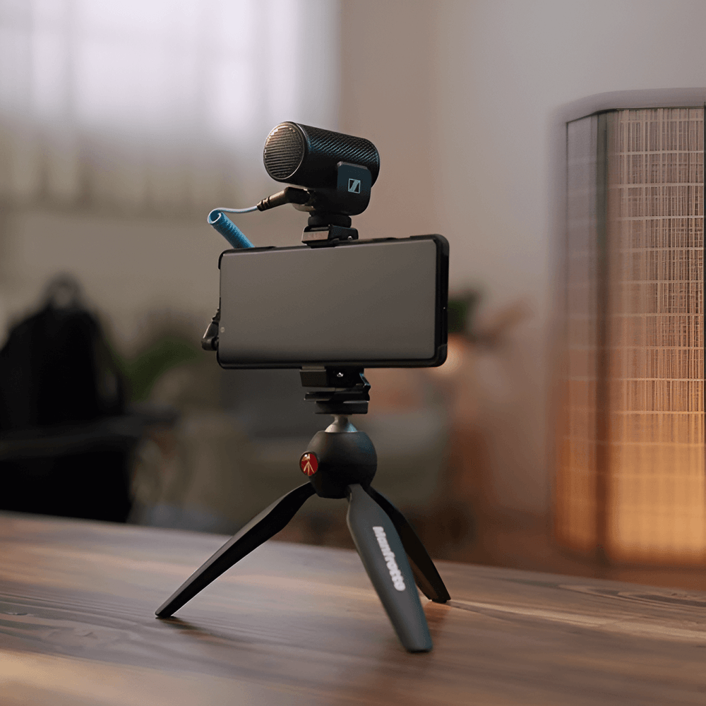 Kit Microfone Sennheiser MKE200 Mobile - WorldView