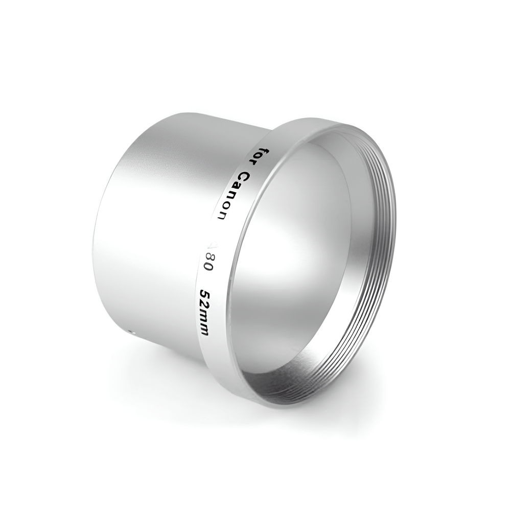 Adaptador-de-Lente-52mm-para-Canon-Powershot-A80-A95 Adaptador-de-Lente-52mm-para-Canon-Powershot-A80-A95