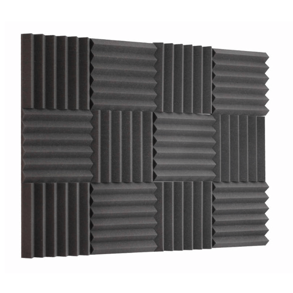 Kit-12x-Espuma-Acustica-para-Estudio-30x30x5cm-Placas-Flat-Autoadesivas-Anti-Ruido--Cinza- Kit-12x-Espuma-Acustica-para-Estudio-30x30x5cm-Placas-Flat-Autoadesivas-Anti-Ruido--Cinza-