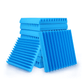 Kit-10x-Espuma-Acustica-para-Estudio-50x50x5cm-Placas-Flat-Autoadesivas-Anti-Ruido--Azul- Kit-10x-Espuma-Acustica-para-Estudio-50x50x5cm-Placas-Flat-Autoadesivas-Anti-Ruido--Azul-