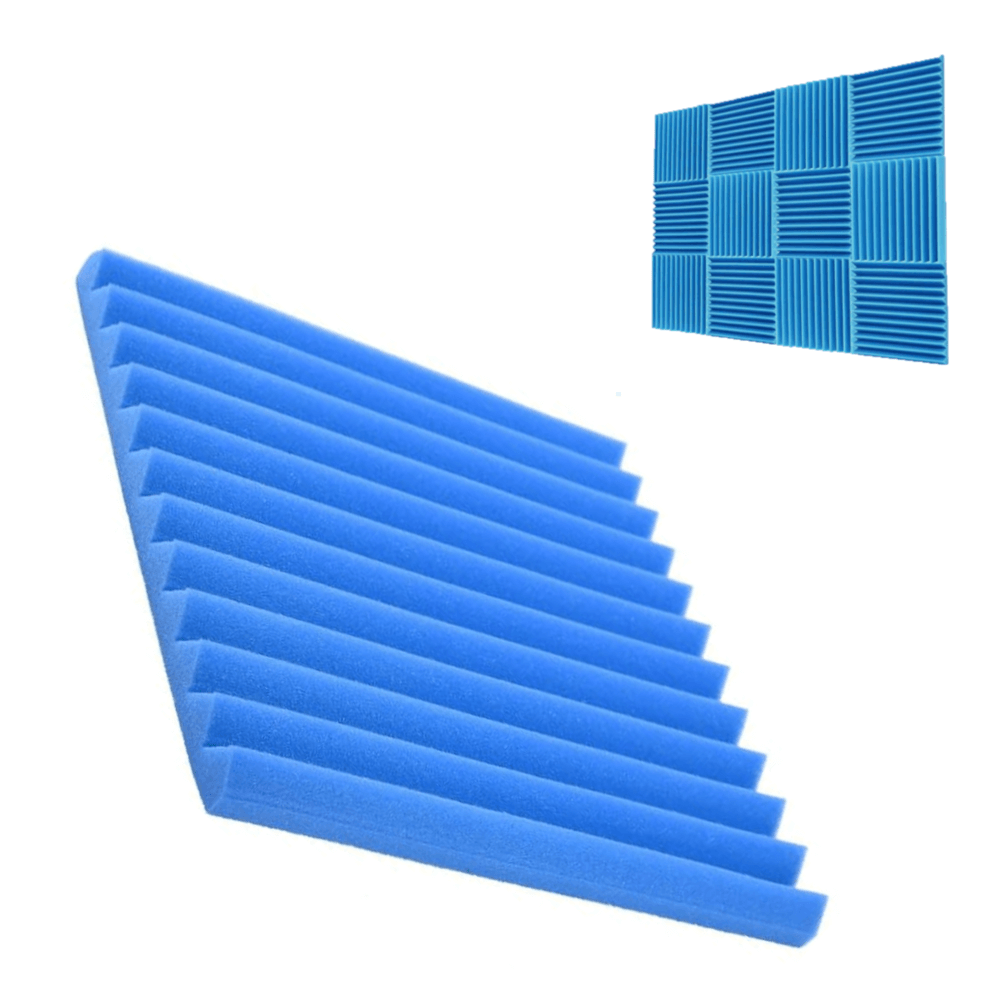 Espuma-Acustica-para-Estudio-50x50x5cm-Placa-Flat-Autoadesiva-Anti-Ruido--Azul- Espuma-Acustica-para-Estudio-50x50x5cm-Placa-Flat-Autoadesiva-Anti-Ruido--Azul-