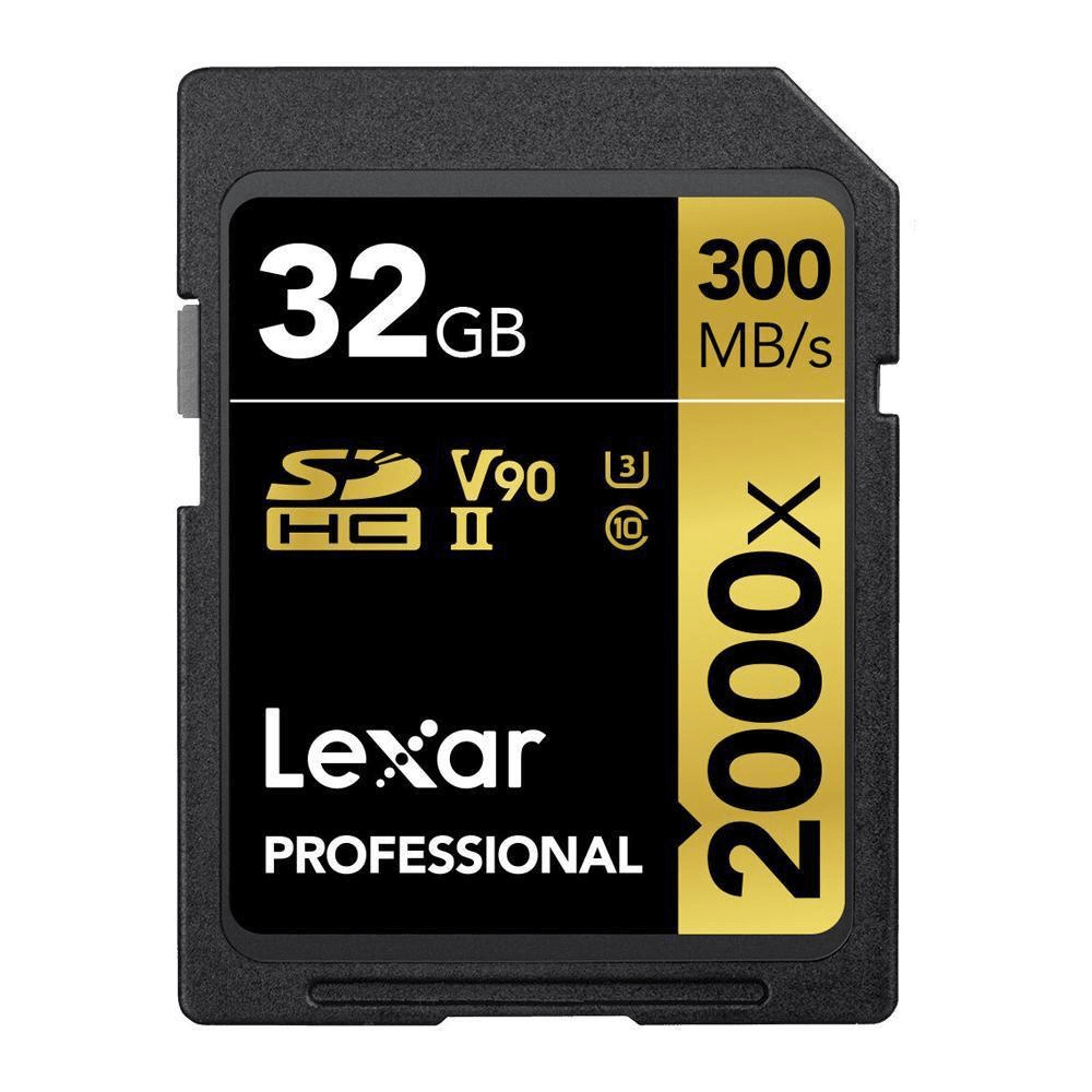 Cartao-SDXC-32Gb-Lexar-Gold-8K-2000x-300Mb-s-UHS-II---V90---U3---Classe-10 Cartao-SDXC-32Gb-Lexar-Gold-8K-2000x-300Mb-s-UHS-II---V90---U3---Classe-10