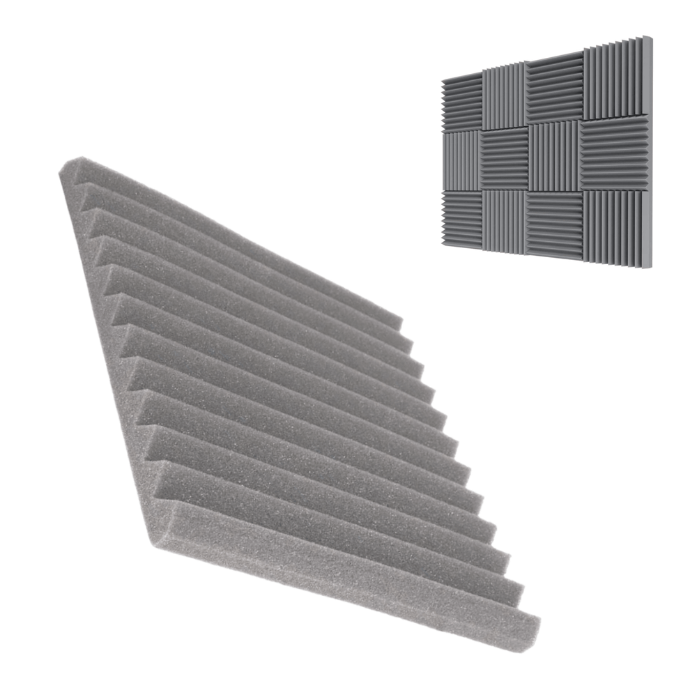 Espuma-Acustica-para-Estudio-50x50x5cm-Placa-Flat-Autoadesiva-Anti-Ruido--Cinza- Espuma-Acustica-para-Estudio-50x50x5cm-Placa-Flat-Autoadesiva-Anti-Ruido--Cinza-