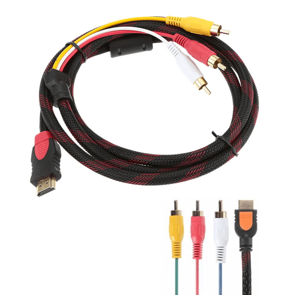 Cabo-Transmissor-de-Sinal-HDMI-para-AV-RCA--1.5m- Cabo-Transmissor-de-Sinal-HDMI-para-AV-RCA--1.5m-