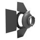 Barndoors-Aputure-Grid-e-Gel-Holder-Bowens-para-Iluminadores Barndoors-Aputure-Grid-e-Gel-Holder-Bowens-para-Iluminadores
