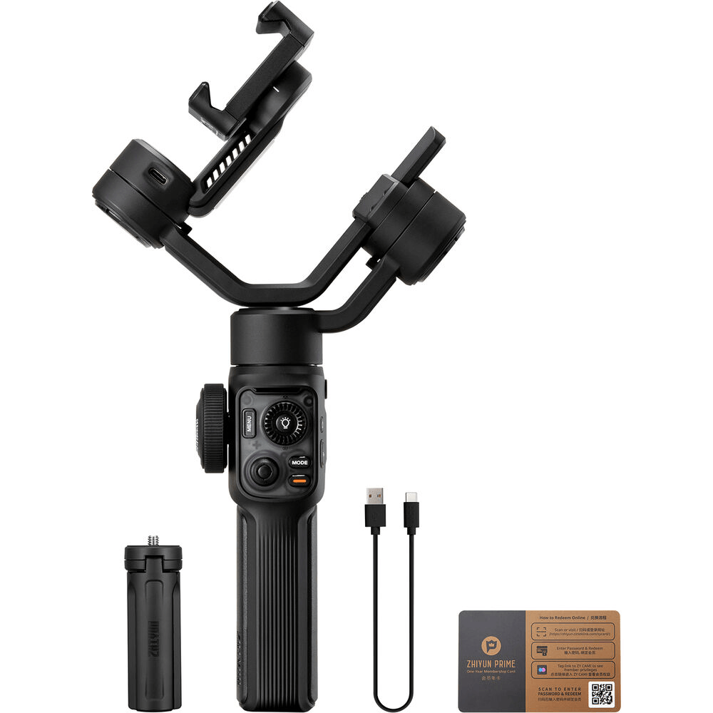 Estabilizador Zhiyun Smooth-5S AI Standard - eMania Foto e Video