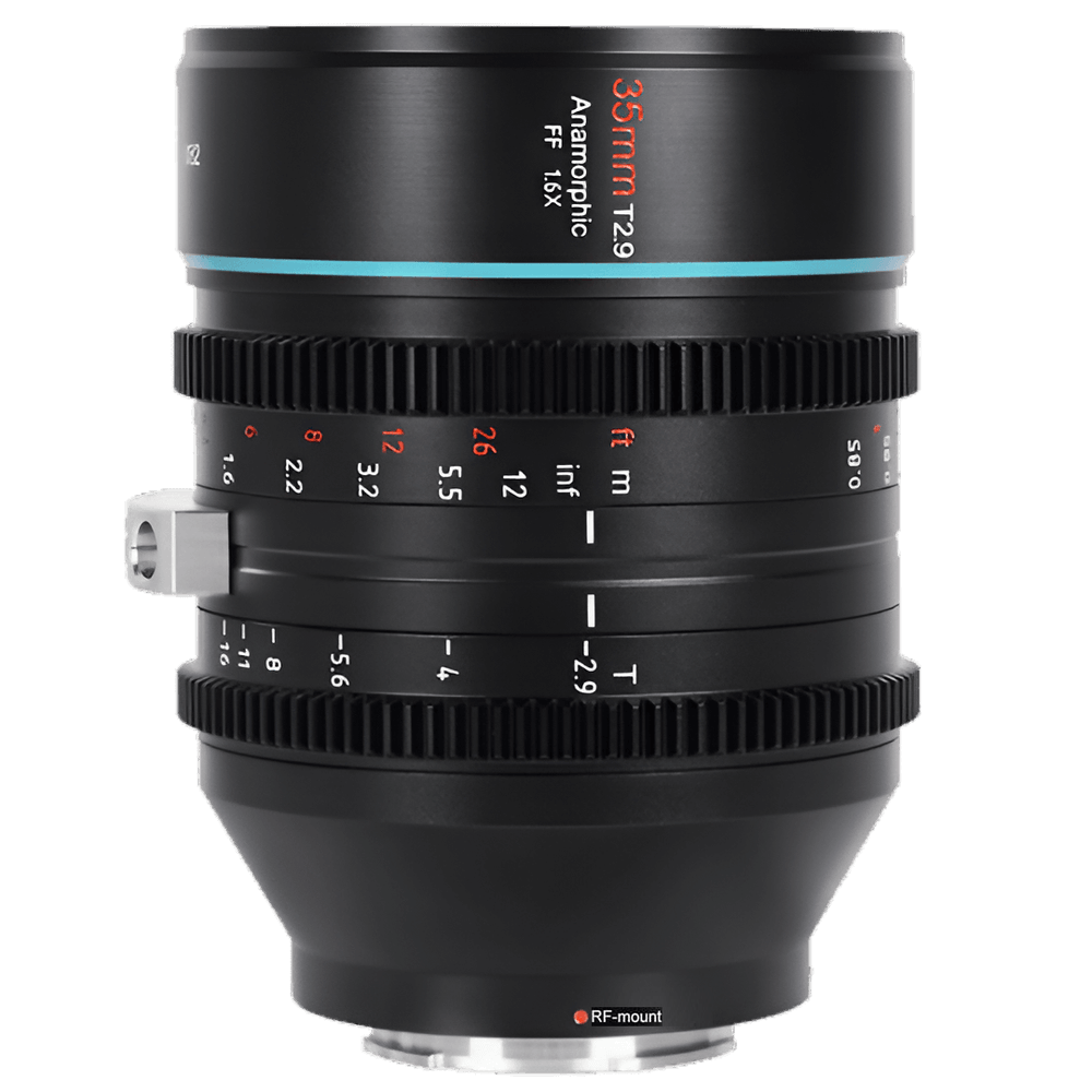 Lente-Sirui-35mm-T2.9-1.6x-Venus-Anamorfica-Cine-Manual-Canon-RF Lente-Sirui-35mm-T2.9-1.6x-Venus-Anamorfica-Cine-Manual-Canon-RF