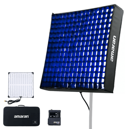 Iluminador-LED-Flexivel-Amaran-F22c-RGBWW-Light-Mat-60x60cm-com-Plate-V-Mount