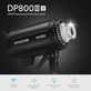 Flash-Estudio-Godox-DP800III-V-de-800Ws-Lampada-Modelagem-LED-Wireless-Bowens--Bivolt-