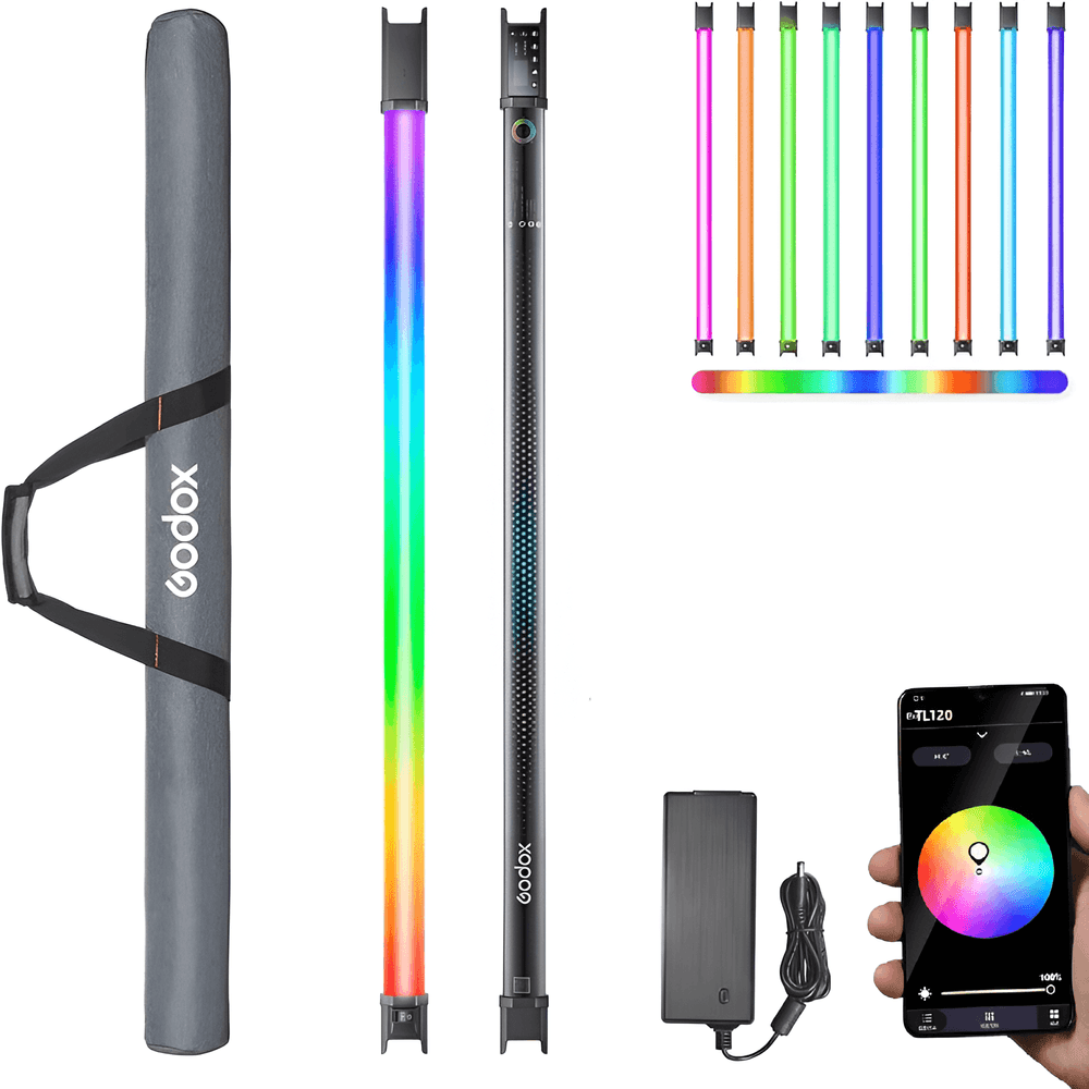 Bastao-LED-Godox-TL120-RGB-Tube-Light-30w-Bluetooth-WiFi-DMX--117cm- Bastao-LED-Godox-TL120-RGB-Tube-Light-30w-Bluetooth-WiFi-DMX--117cm-