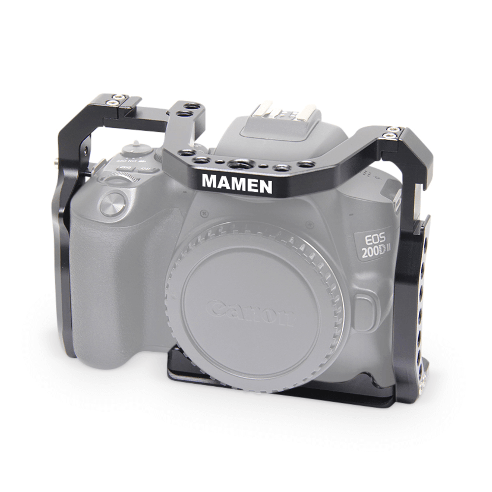 Gaiola-Cage-Mamen-250D-200D-para-Cameras-Canon-SL3-e-SL2 Gaiola-Cage-Mamen-250D-200D-para-Cameras-Canon-SL3-e-SL2