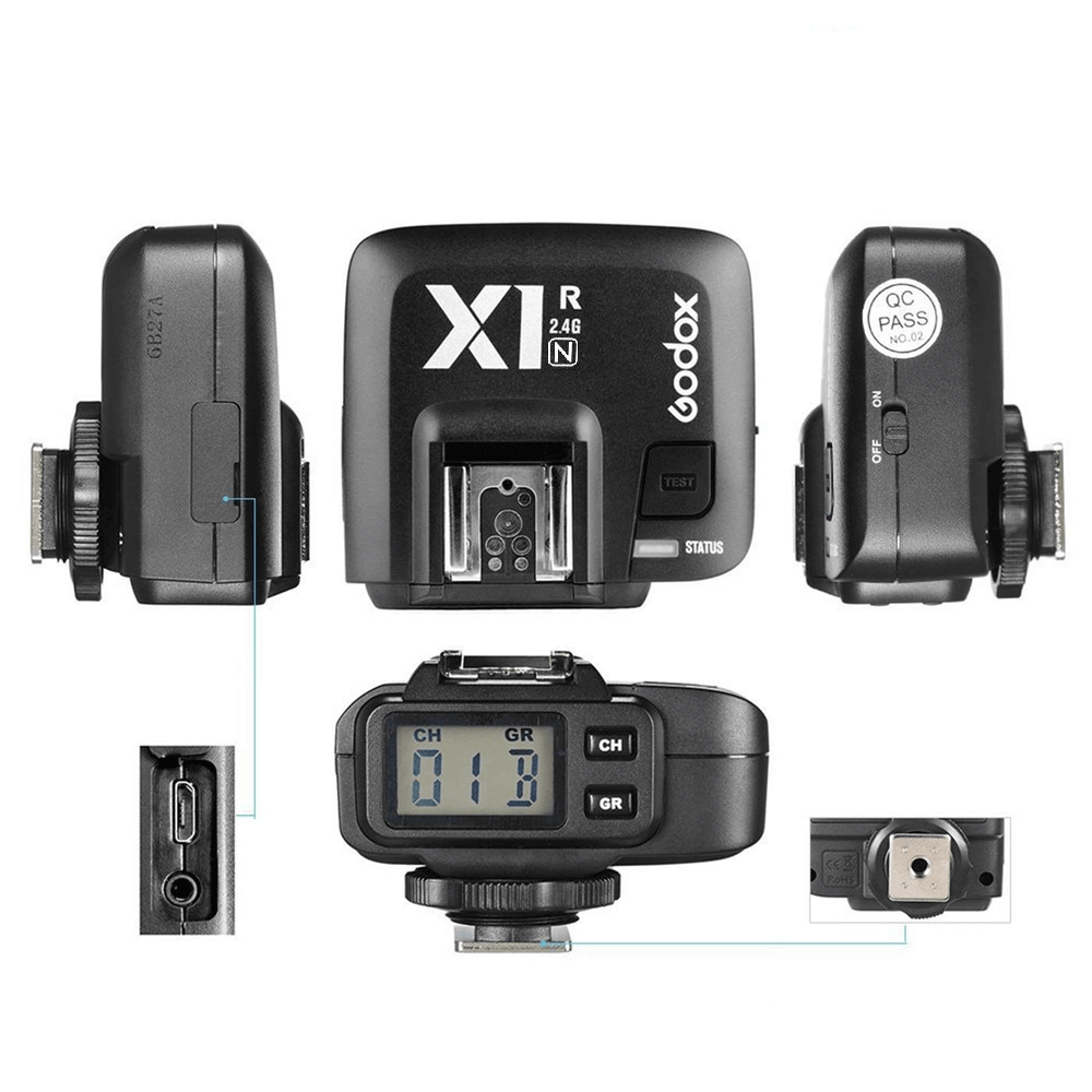 Godox X1R Pour Nikon - Déclencheur Flash TTL Sans Fil - Occasion Comme Neuf