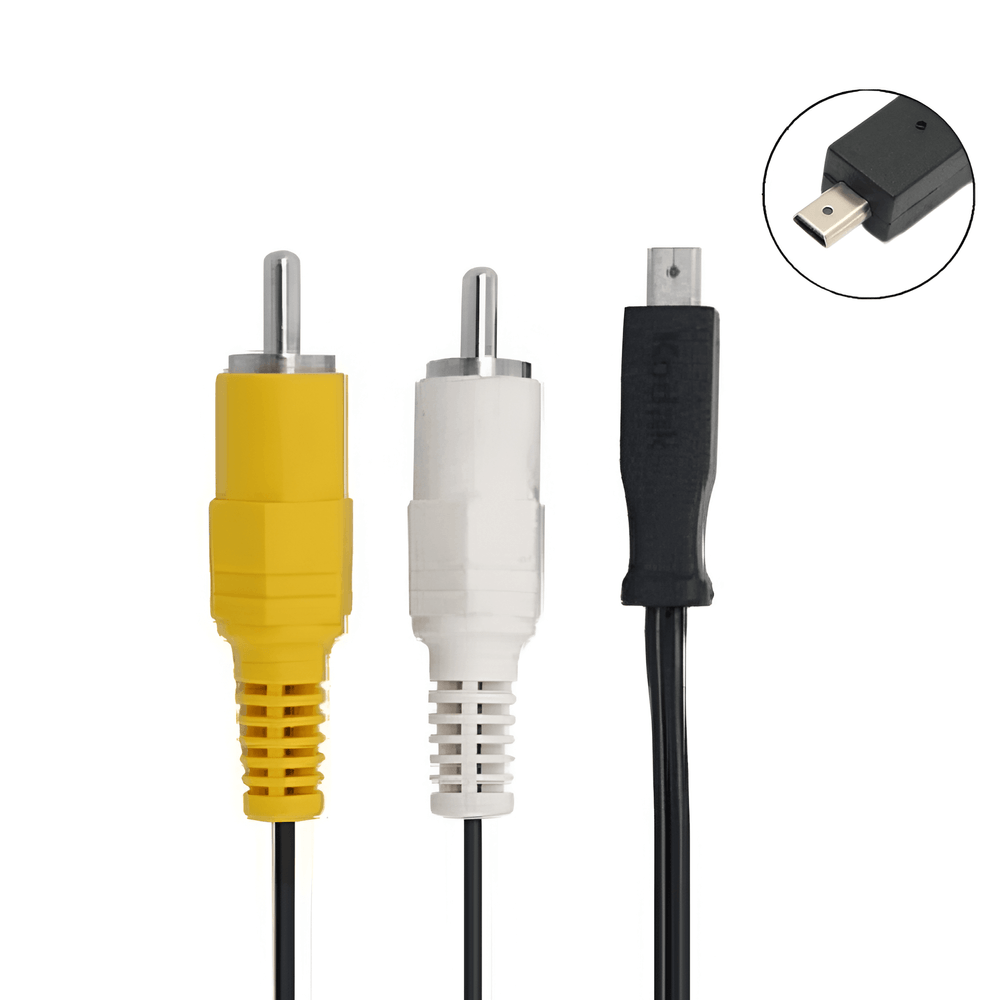 Cabo-RCA-Audio-Video-x-Mini-USB-8-Pin-para-Cameras-Digitais Cabo-RCA-Audio-Video-x-Mini-USB-8-Pin-para-Cameras-Digitais