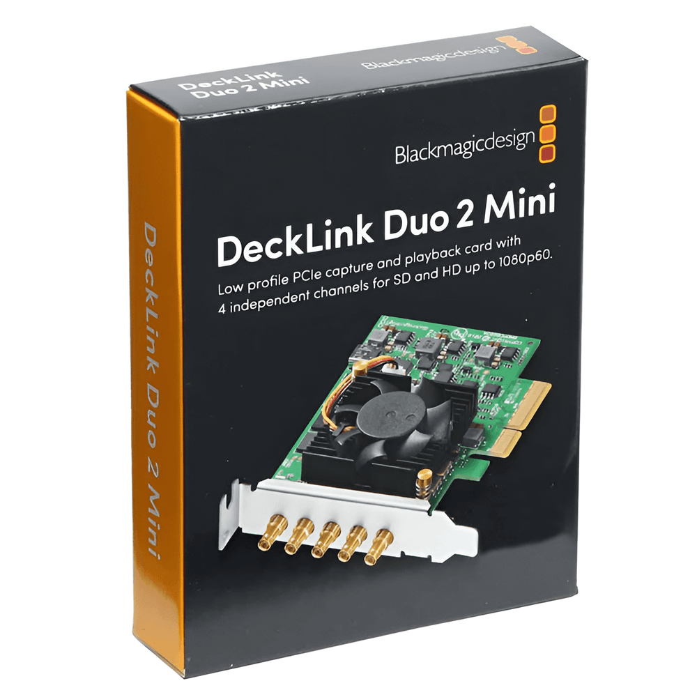 Blackmagic Design DeckLink Duo 2 PCIe キャプチャおよび再生カード