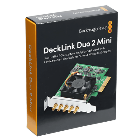 Blackmagic Design DeckLink Duo 2 Mini - eMania Foto e Video