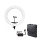 Iluminador-LED-Ring-Light-18”-Bi-Color-70W-com-Suporte-de-Celular-e-Fonte--Bivolt- Iluminador-LED-Ring-Light-18”-Bi-Color-70W-com-Suporte-de-Celular-e-Fonte--Bivolt-