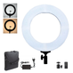 Iluminador-LED-Ring-Light-12”-Bi-Color-60W-com-Suporte-de-Celular-e-Fonte--Bivolt-