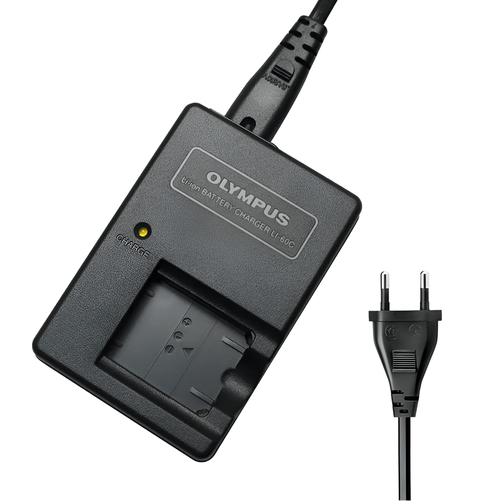 Carregador-Olympus-LI-60C-para-Bateria-LI-60B---LI60B Carregador-Olympus-LI-60C-para-Bateria-LI-60B---LI60B