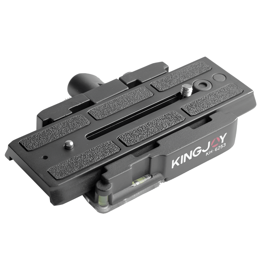 Base-Plate-Quick-Release-KingJoy-KH-6253-Placa-de-Liberacao-Rapida-Estendida-de-2-Estagios Base-Plate-Quick-Release-KingJoy-KH-6253-Placa-de-Liberacao-Rapida-Estendida-de-2-Estagios